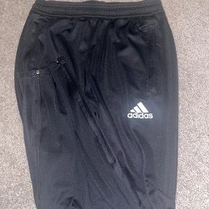 Long Black Medium Athletic Adidas Pants